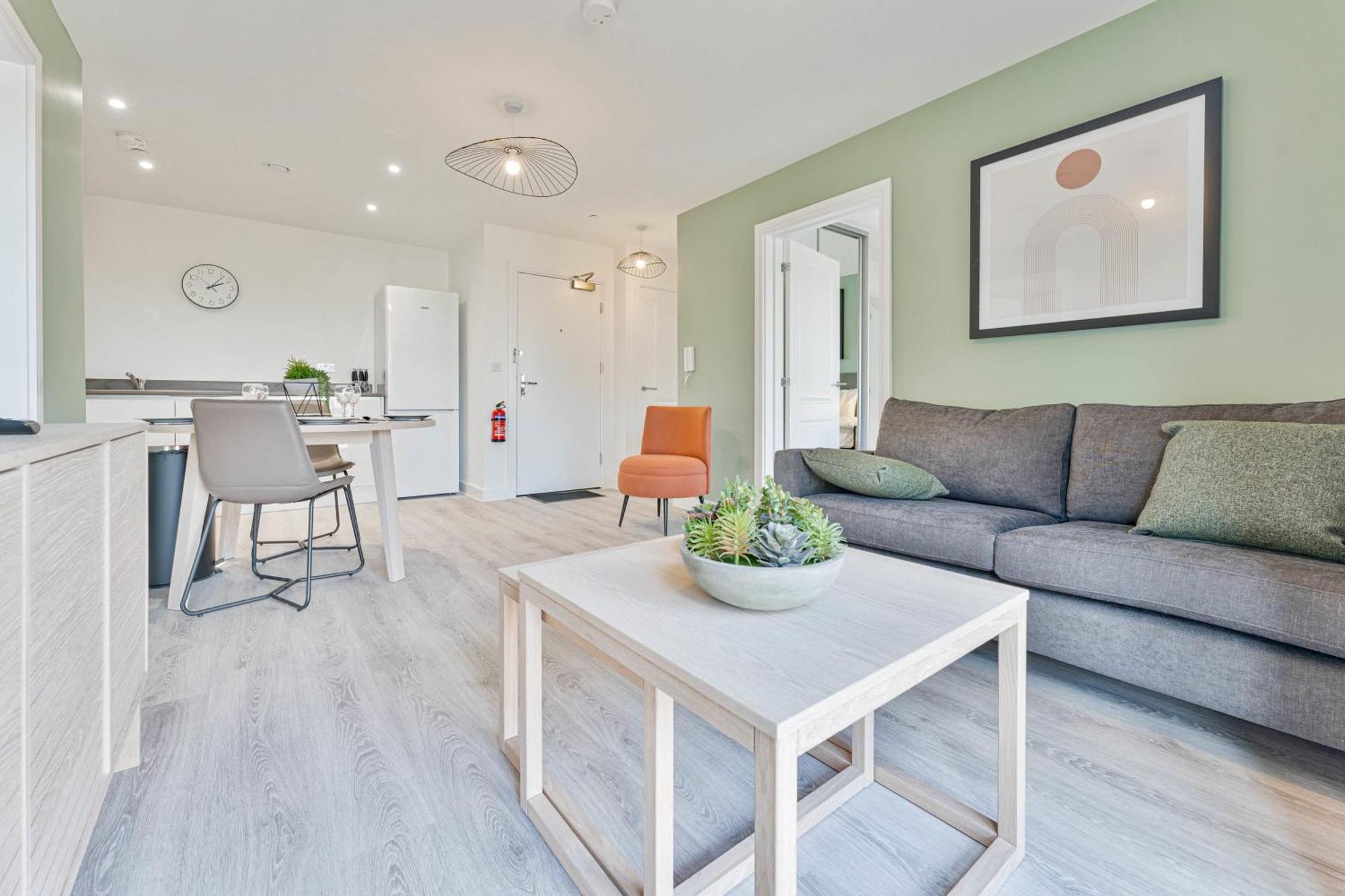Stayzeni, Hardwick House Derby Lovely 2 Bed Flat Bagian luar foto