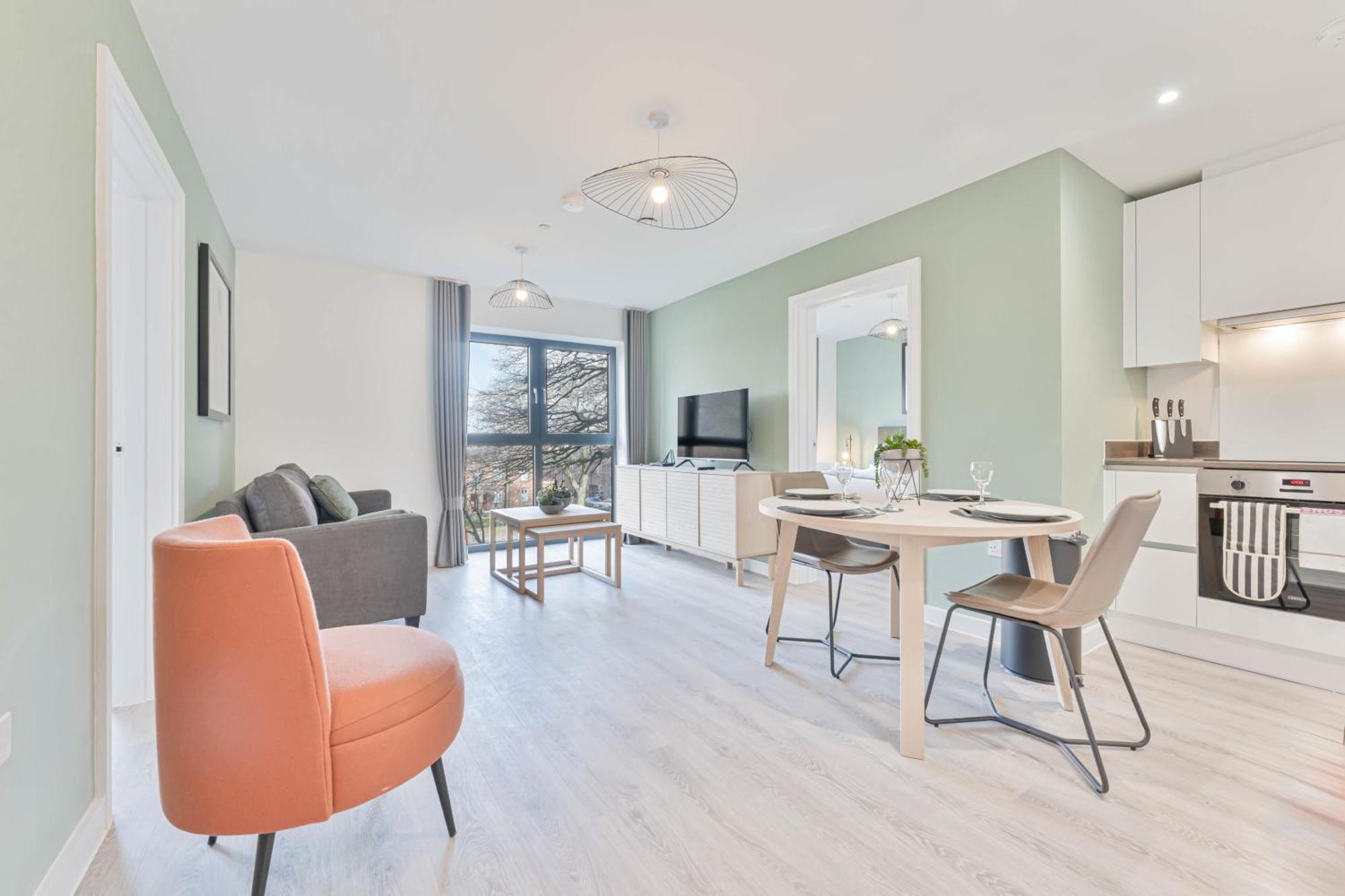 Stayzeni, Hardwick House Derby Lovely 2 Bed Flat Bagian luar foto