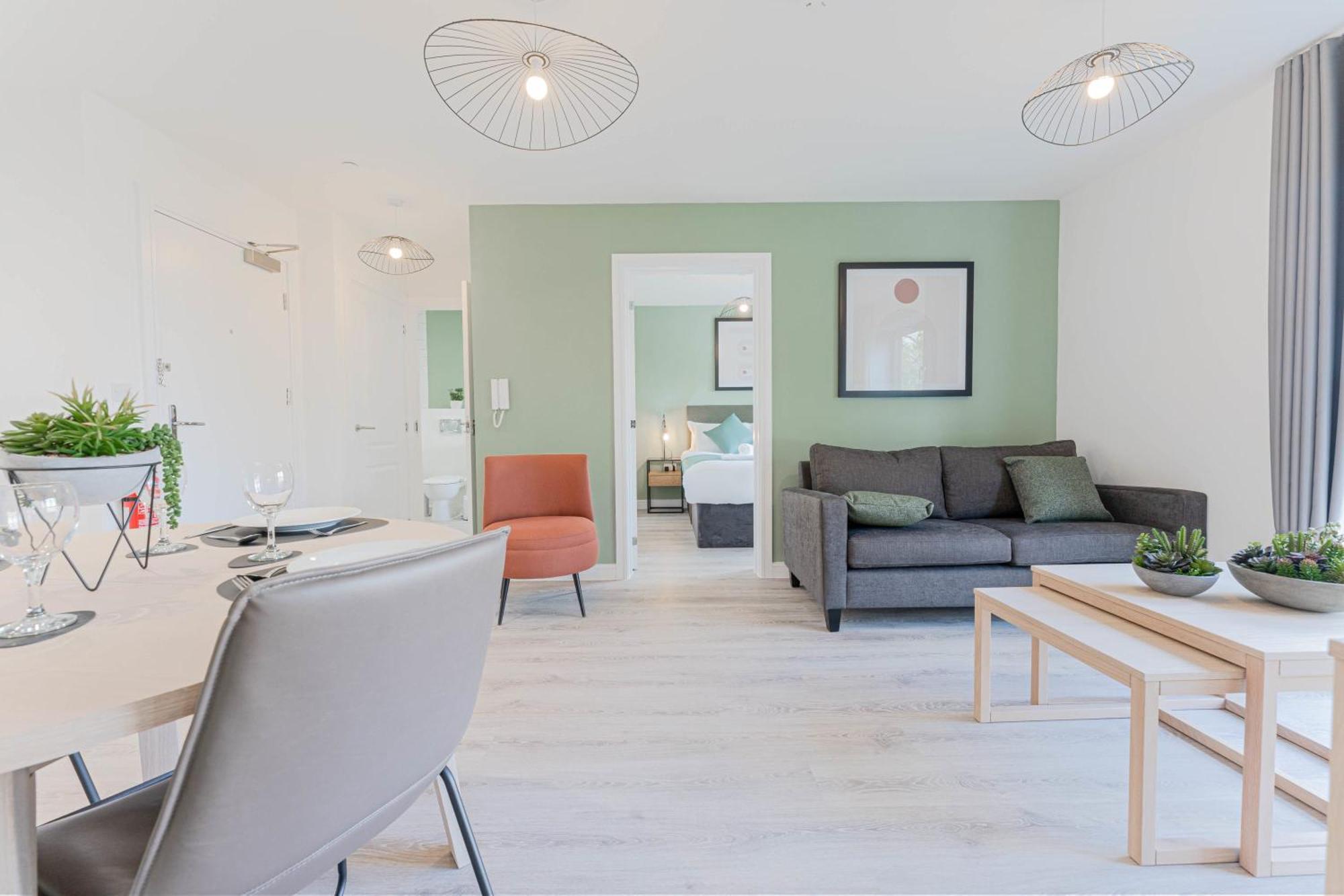 Stayzeni, Hardwick House Derby Lovely 2 Bed Flat Bagian luar foto