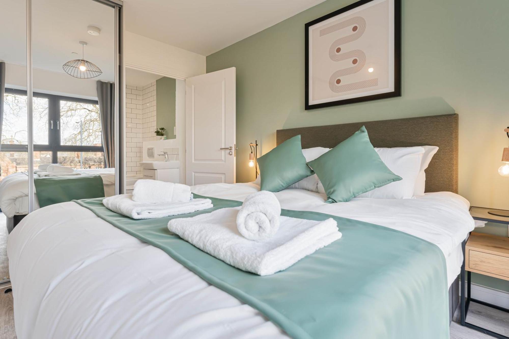 Stayzeni, Hardwick House Derby Lovely 2 Bed Flat Bagian luar foto